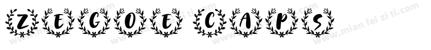Zegoe Caps字体转换